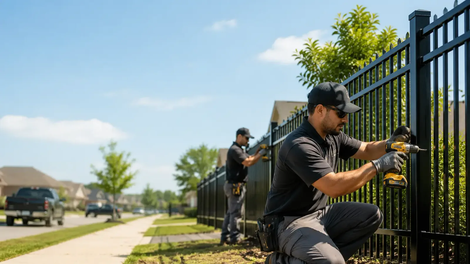 Metal Fence Installation in Spout Spring, VA